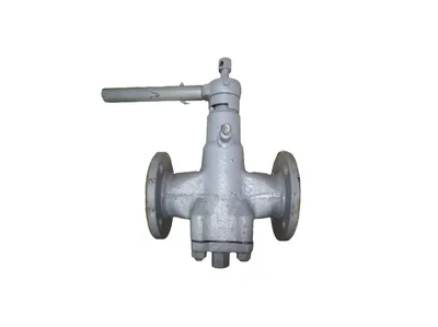 Стальной пробковый кран цапковый 25 мм купить в Самаре